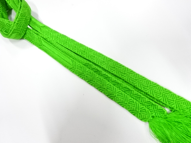 正絹　手組帯締め